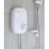 Mira Sh Mira - Vigour Manual Power Shower - White & Chrome -Bathroom Extractor Fans Sales 1.1532.354 d2