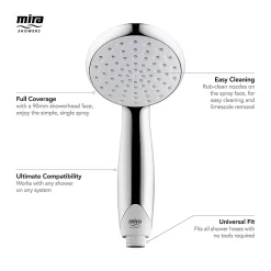 Mira Sh Mira Vigour Dual Outlet Thermostatic Power Shower -Bathroom Extractor Fans Sales 1.1532.426 d4