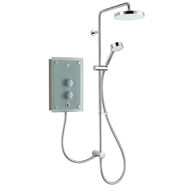 Mira Sh Mira Azora Dual 9.8 KW Electric Shower - Frosted Glass 5 Mira Sh Mira Azora Dual 9.8 KW Electric Shower - Frosted Glass - Image 3
