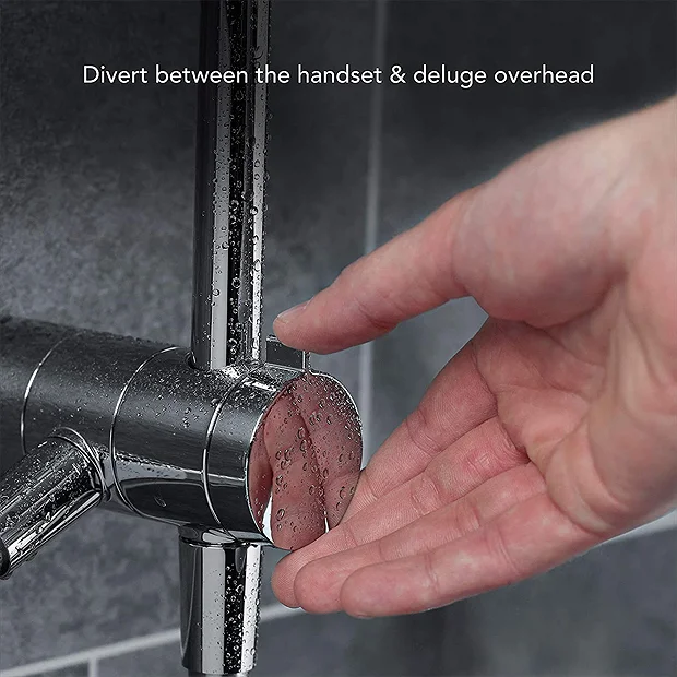 Mira Sh Mira Azora Dual 9.8 KW Electric Shower - Frosted Glass 8 Mira Sh Mira Azora Dual 9.8 KW Electric Shower - Frosted Glass - Image 6