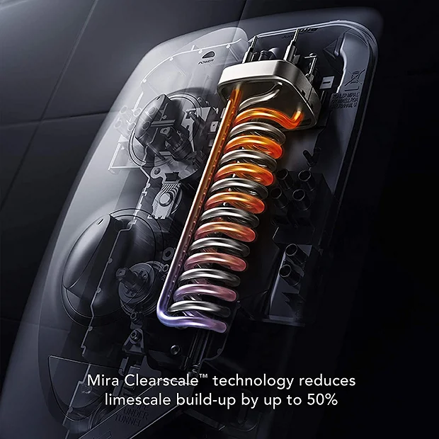 Mira Sh Mira Azora Dual 9.8 KW Electric Shower - Frosted Glass 3 Mira Sh Mira Azora Dual 9.8 KW Electric Shower - Frosted Glass