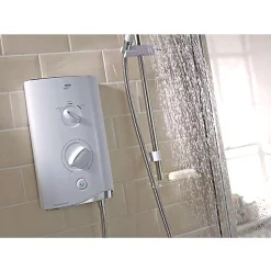 Mira Sh Mira - Sport 9.8kw Thermostatic Electric Shower - White & Chrome -Bathroom Extractor Fans Sales 1.1746.005 d2
