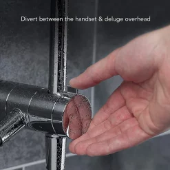 Mira Sh Mira Jump Dual 9.5 KW Electric Shower - White -Bathroom Extractor Fans Sales 1.1788.578 d3