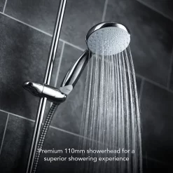 Mira Sh Mira Coda Pro EV Thermostatic Bar Shower Mixer - Chrome -Bathroom Extractor Fans Sales 1.1836.005 d2nnn