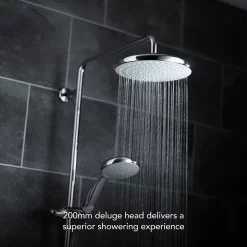 Mira Sh Mira Coda Pro ERD Thermostatic Bar Shower Mixer - Chrome -Bathroom Extractor Fans Sales 1.1836.006 d3nnn