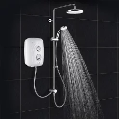 Mira Sh Mira Elite SE Dual 9.8kW Pumped Electric Shower -Bathroom Extractor Fans Sales 1.1941.003 d1