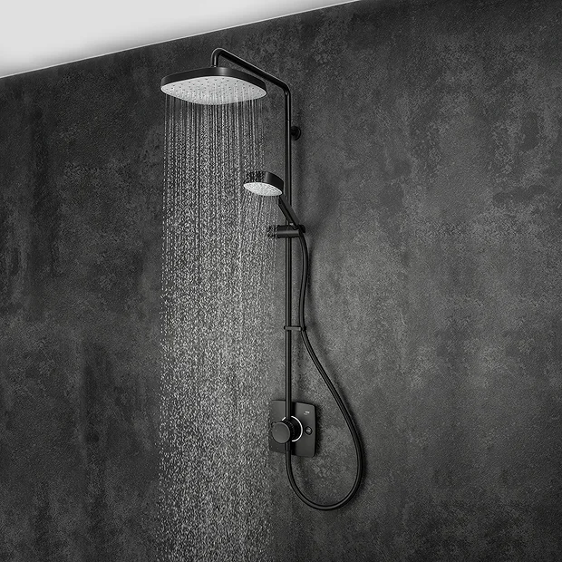 Mira Sh Mira Opero Dual Matt Black Thermostatic Mixer Shower 4 Mira Sh Mira Opero Dual Matt Black Thermostatic Mixer Shower - Image 2