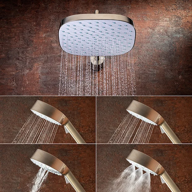 Mira Sh Mira Evoco Dual Outlet Brushed Nickel Thermostatic Mixer Shower 6 Mira Sh Mira Evoco Dual Outlet Brushed Nickel Thermostatic Mixer Shower - Image 4