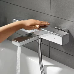 Hansgrohe Ecostat E Thermostatic Exposed Bath Shower Mixer