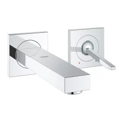 Grohe Eurocube Joy Wall Mounted 2 Hole Basin Mixer