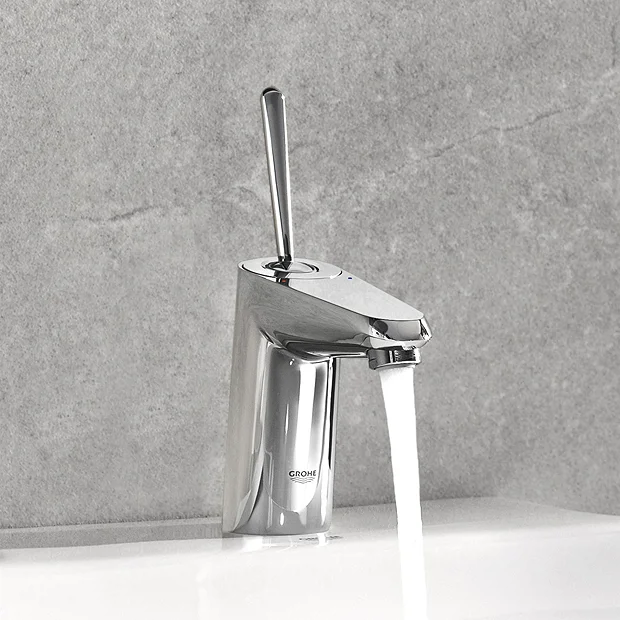 Grohe Eurodisc Joy Mono Basin Mixer With Pop-up Waste - Chrome 6 Grohe Eurodisc Joy Mono Basin Mixer With Pop-up Waste - Chrome - Image 4
