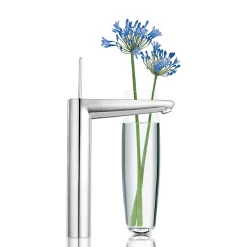 Grohe Eurodisc Joy Tall Mono Basin Mixer - Chrome -Bathroom Extractor Fans Sales 23428000 d1