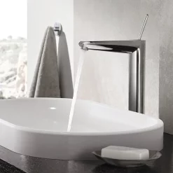 Grohe Eurodisc Joy Tall Mono Basin Mixer - Chrome