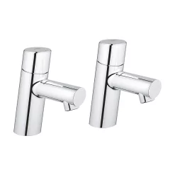 Grohe Feel Basin Pillar Taps 1/2" XS-Size