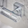 Hansgrohe Vernis Shape EcoSmart Showerpipe 230 Thermostatic Bath Shower Mixer -Bathroom Extractor Fans Sales 26098000.ai5
