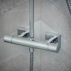 Hansgrohe Vernis Shape Green Showerpipe 230 Thermostatic Shower Mixer -Bathroom Extractor Fans Sales 26319000.ai2