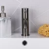 Just Taps Plu JTP Vos Brushed Black Single Lever Basin Mixer