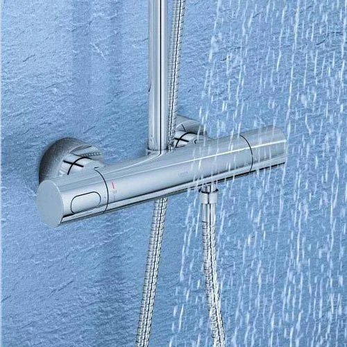 Grohe Rainshower System 210 Thermostatic Shower System 7 Grohe Rainshower System 210 Thermostatic Shower System - Image 5