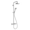 Hansgrohe Croma Select S EcoSmart Showerpipe 180 Thermostatic Shower Mixer -Bathroom Extractor Fans Sales 27253400 l