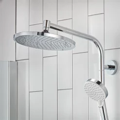 Hansgrohe Crometta S EcoSmart Showerpipe 240 Thermostatic Shower Mixer