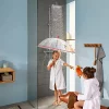Hansgrohe Croma E Showerpipe 280 Thermostatic Shower Mixer