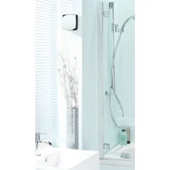 HIB Breeze Wall Mounted Bathroom Fan With Timer & Humidity Sensor - White