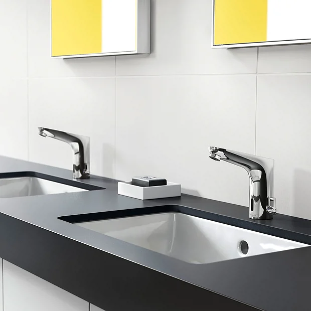 Hansgrohe Focus Mains-Operated Electronic Basin Mixer With Temperature Control 3 Hansgrohe Focus Mains-Operated Electronic Basin Mixer With Temperature Control