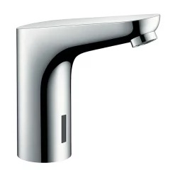Hansgrohe Focus Battery-Operated Electronic Basin Mixer With Temperature Pre-Adjustment