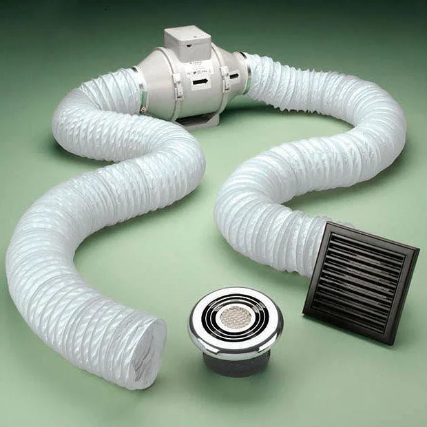 HIB Cyclone Chrome Wet Room Inline Fan 5 HIB Cyclone Chrome Wet Room Inline Fan - Image 3