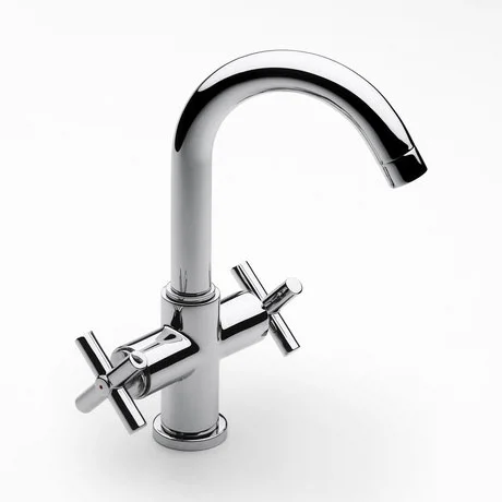 Roca Loft Chrome Basin Mixer Tap With Pop-up Waste 4 Roca Loft Chrome Basin Mixer Tap With Pop-up Waste - Image 2
