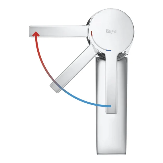 Roca Malva Tall Cold Start Mono Basin Mixer 5 Roca Malva Tall Cold Start Mono Basin Mixer - Image 3