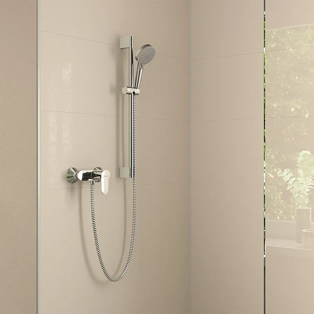Hansgrohe Vernis Blend Exposed Single Lever Shower Mixer - Chrome 5 Hansgrohe Vernis Blend Exposed Single Lever Shower Mixer - Chrome - Image 3