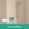 Hansgrohe Vernis Blend Exposed Single Lever Shower Mixer - Chrome