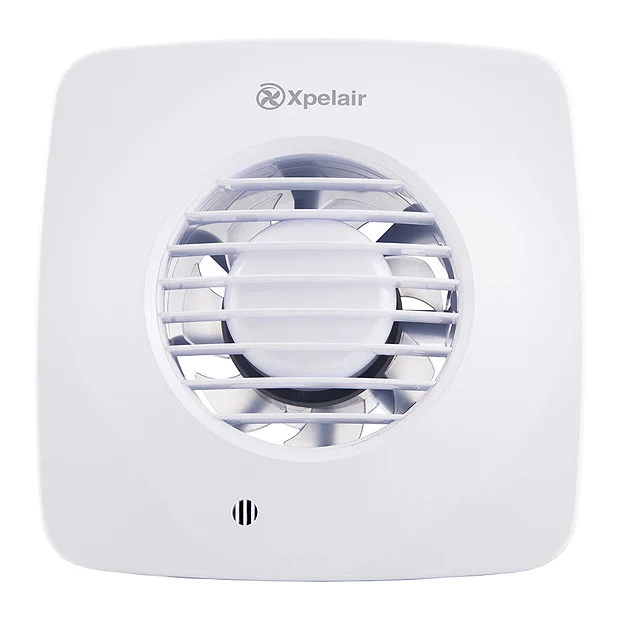 Xpelair LV100 Simply Silent 4" Square SELV Bathroom Fan With Timer + Wall Kit 5 Xpelair LV100 Simply Silent 4" Square SELV Bathroom Fan With Timer + Wall Kit - Image 3