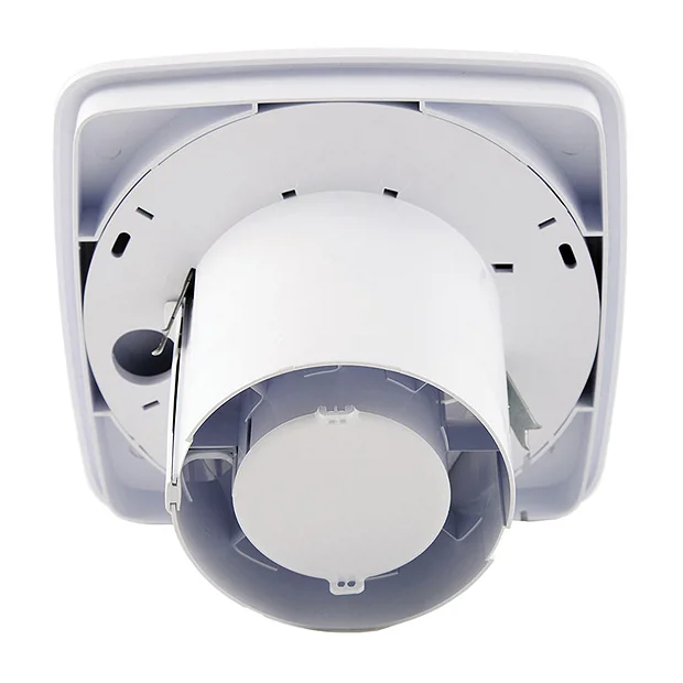 Xpelair LV100 Simply Silent 4" Square SELV Bathroom Fan With Timer + Wall Kit 6 Xpelair LV100 Simply Silent 4" Square SELV Bathroom Fan With Timer + Wall Kit - Image 4