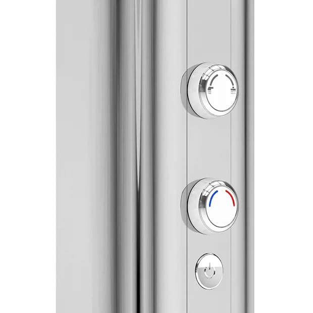 AQUAS Sh AQUAS AquaMax Flex Manual Smart 9.5KW Full Chrome Electric Shower 5 AQUAS Sh AQUAS AquaMax Flex Manual Smart 9.5KW Full Chrome Electric Shower - Image 3