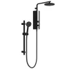 AQUAS Sh AQUAS AquaMax Flex Manual Eco 9.5KW Matt Black Electric Shower -Bathroom Extractor Fans Sales a000271mb l