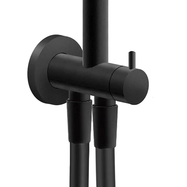 AQUAS Sh AQUAS Aquamax Pro With Column Manual 9.5kw Matt Black Electric Shower 8 AQUAS Sh AQUAS Aquamax Pro With Column Manual 9.5kw Matt Black Electric Shower - Image 6