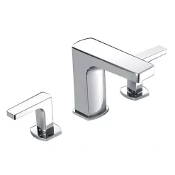 Roca Escuadra 3-Hole Basin Mixer + Waste