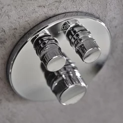 Ideal Standard Ceratherm Navigo Chrome Built-In Thermostatic 2 Outlet Round Shower Mixer + Easybox 10 Ideal Standard Ceratherm Navigo Chrome Built-In Thermostatic 2 Outlet Round Shower Mixer + Easybox -Bathroom Extractor Fans Sales a7296aaa1000nu d2