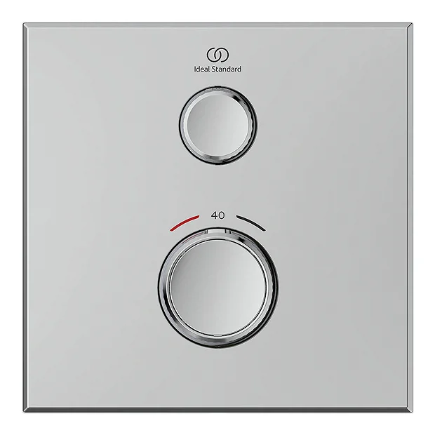 Ideal Standard Ceratherm Navigo Chrome Built-In Thermostatic 1 Outlet Square Shower Mixer + Easybox 5 Ideal Standard Ceratherm Navigo Chrome Built-In Thermostatic 1 Outlet Square Shower Mixer + Easybox - Image 3