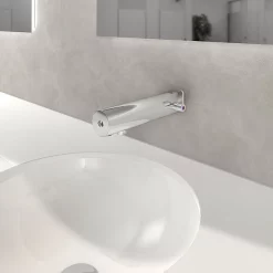 Armitage Shanks Sensorflow E Touchless Panel Mounted Basin Mixer With Temperature Control (Mains)