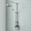 Nuie Traditional Luxury Rigid Riser Kit With Diverter & Dual Exposed Shower Valve -Bathroom Extractor Fans Sales am318ity309detail1