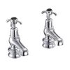 Urlington Bathroom Burlington Anglesey Regent Black Basin Taps 3"