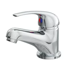 Victorian Plumbing Apollo Mono Basin Mixer Tap - Chrome