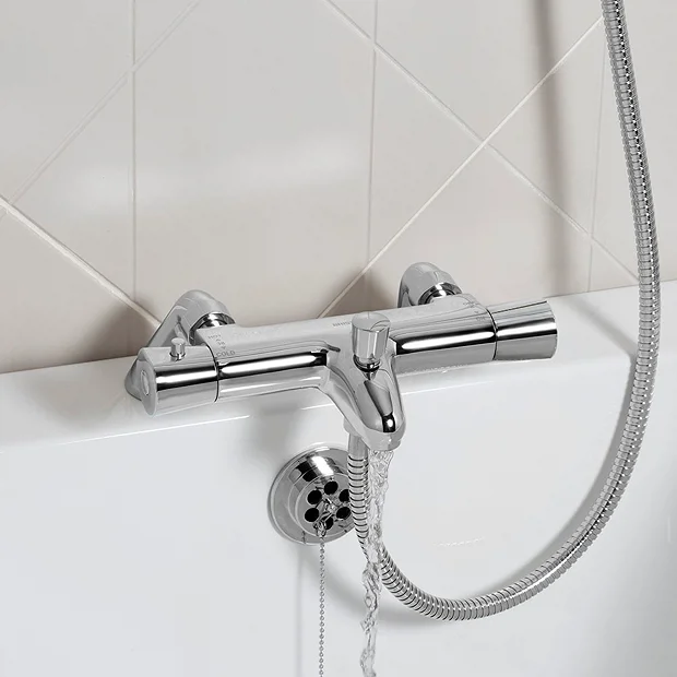 Bristan - Artisan TMV2 Thermostatic Bath Shower Mixer - Chrome 5 Bristan - Artisan TMV2 Thermostatic Bath Shower Mixer - Chrome - Image 3