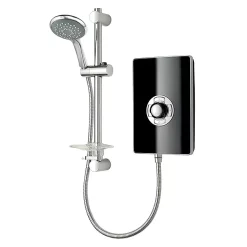 Triton - Aspirante 8.5kw Electric Shower - Black Gloss -Bathroom Extractor Fans Sales asp08gsblka1
