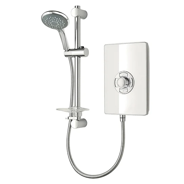 Triton - Aspirante 9.5kw Electric Shower - White Gloss 5 Triton - Aspirante 9.5kw Electric Shower - White Gloss - Image 3