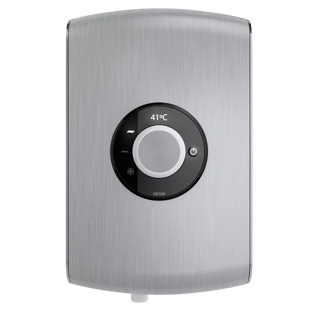 Triton Amore 9.5kW Electric Shower - Brushed Steel 5 Triton Amore 9.5kW Electric Shower - Brushed Steel - Image 3