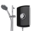 Triton Amore 9.5kW Electric Shower - Gloss Black -Bathroom Extractor Fans Sales aspamo8gsblk d3 1